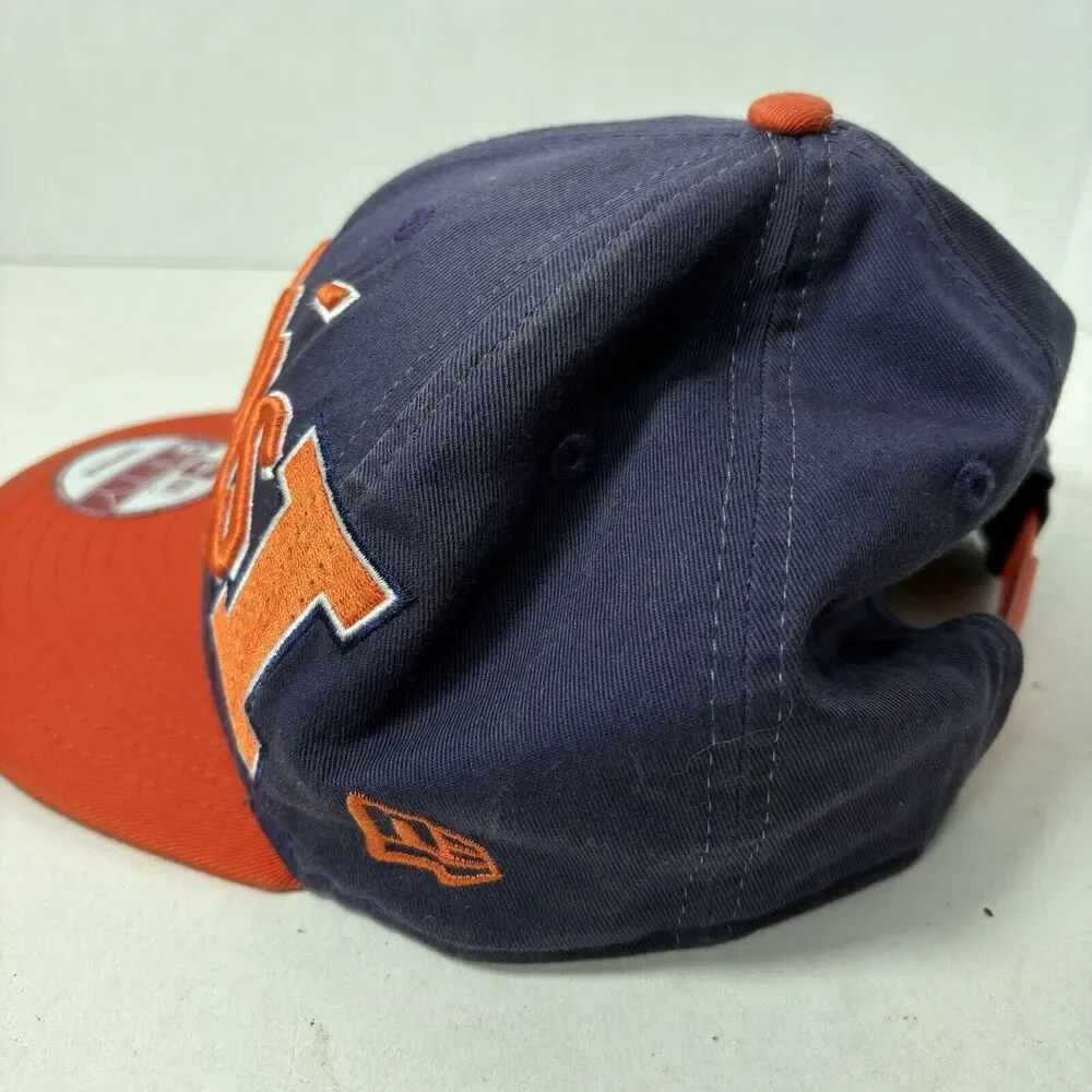 New Era 9Fifty‎ Hat Cap Snapback One Size Fighting Illini University Of Illinois